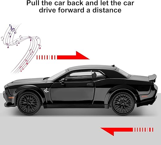 Dodge Challenger SRT Metal Car