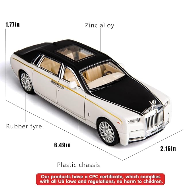 Brand Conquer Rolls Royce Phantom Model Car