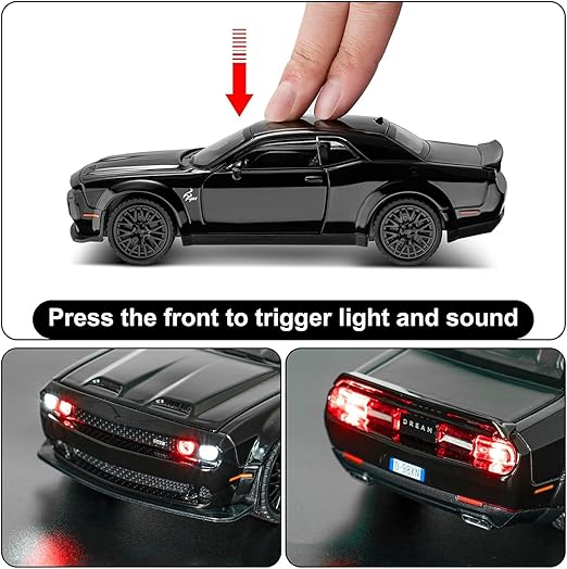 Dodge Challenger SRT Metal Car