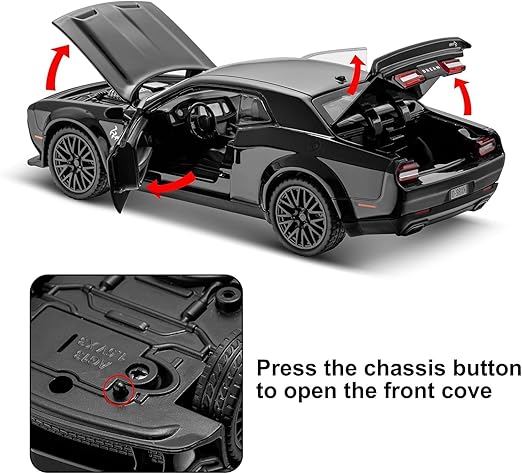 Dodge Challenger SRT Metal Car